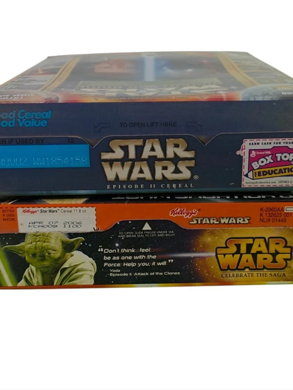 Star Wars boxes full